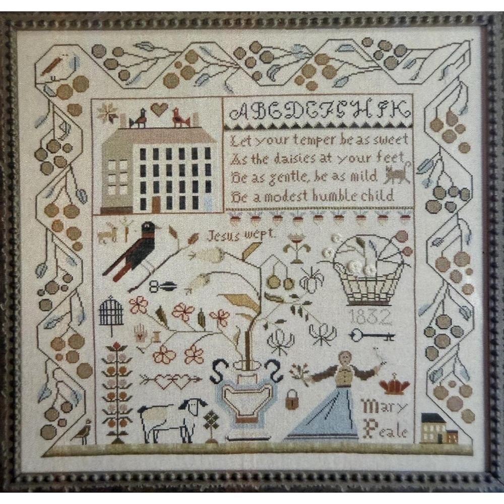 Shakespeare's Peddler The Sweet Temper Sampler Cross Stitch Kit